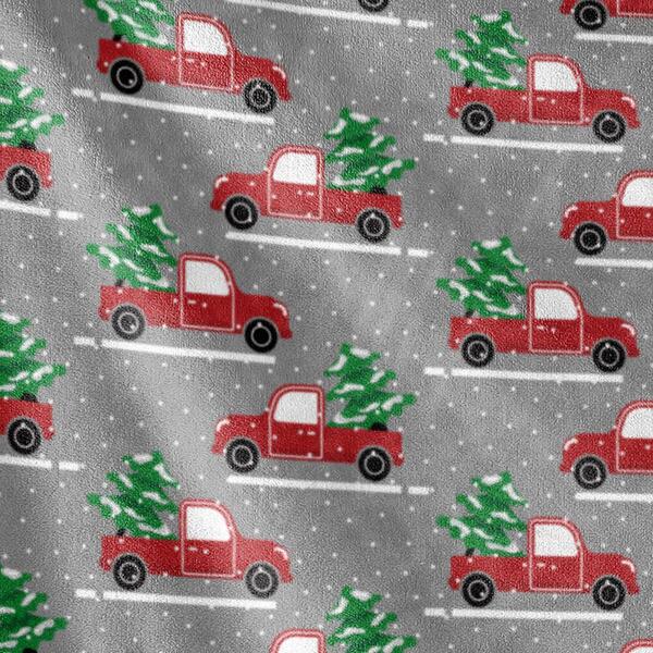 Spirit Linen Home&#8482; Velvet Christmas Tree/Truck Throw Blanket