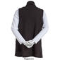 Plus Size North River Heather Yarn Waffle Sweater Vest - image 2