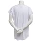 Womens Erika Dolman Sleeve Round Neck Anchor Graphic Tee - image 2