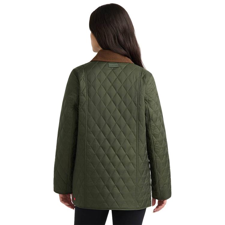 Womens Hunter Rachel Diamond Quilted Barn Jacket
