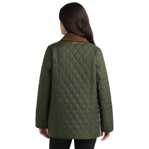 Womens Hunter Rachel Diamond Quilted Barn Jacket