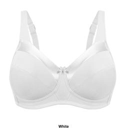 Womens Bestform Satin Trim Wire-Free Cotton Bra 5006715