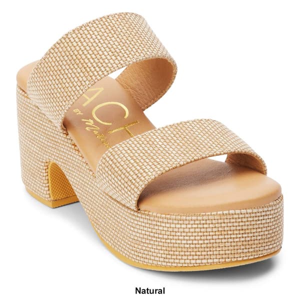Womens Beach by Matisse Ocean Ave Heeled Slide Sandals