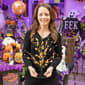 Evergreen Halloween Candy Corn Artificial Stem Table Decor - image 3