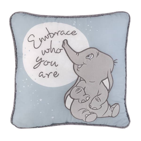 Disney Dumbo Sweet Baby Decorative Pillow - 14x13 - image 