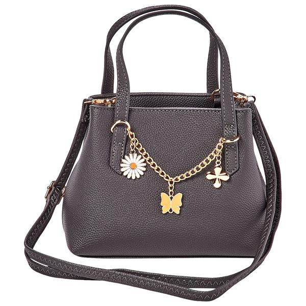 DS Fashion Small Satchel With Charms - image 