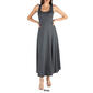 Womens 24/7 Comfort Apparel Slim Fit A-Line Maxi Dress - image 4