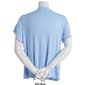 Womens Jessica Simpson Short Sleeve Ribbed Solid Pajama Tee - image 2
