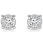 Diamond Classics™ White Gold Solitaire Diamond Stud Earrings - image 3