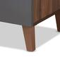 Baxton Studio Jaeger Two-Tone Wood Storage Desk w/ Shelves - image 6