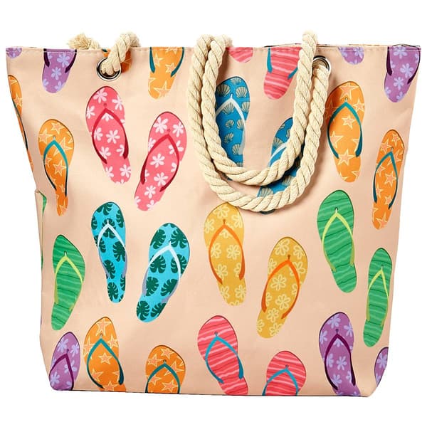 Renshun Flip Flop Canvas Tote