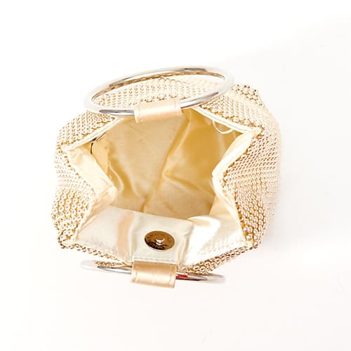 Jessica McClintock Gwen Ball Mesh Ring Pouch