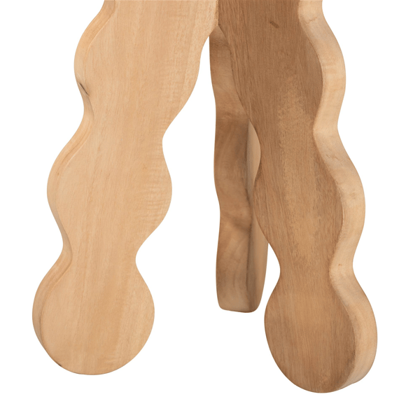 bali & pari Sino Acacia Wood Multipurpose Accent Stool