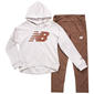 Girls (7-12) New Balance Long Sleeve Hoodie w/ Straight Leggings - image 1