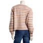 Juniors No Comment Space Yarn Dye Ballet Neck Pullover Sweater - image 3