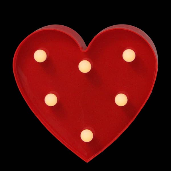 Northlight Seasonal Valentine''s Day Red Heart LED Wall D&#233;cor