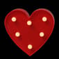 Northlight Seasonal Valentine''s Day Red Heart LED Wall D&#233;cor - image 3