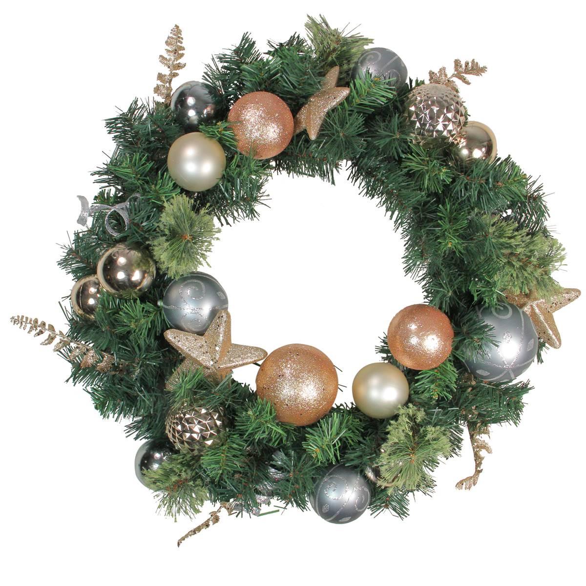 Northlight Stars & Ornaments Artificial Christmas Wreath