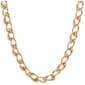Design Collection 18in. Polished Link Gold-Tone Necklace - image 1