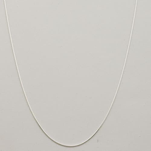 Pure 100 by Danecraft Silver 16in. Snake Necklace - image 