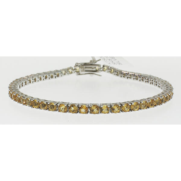 Gemstone Classics&#40;tm&#41; 3.00mm Round Citrine Bracelet - image 