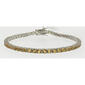 Gemstone Classics&#40;tm&#41; 3.00mm Round Citrine Bracelet - image 1
