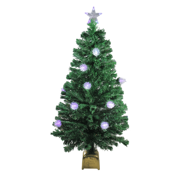 Northlight 4ft. Pre-Lit Medium Fiber Optic Christmas Tree - image 