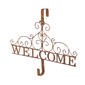 Evergreen Rustic Welcome Wreath Holder - image 1