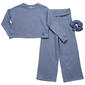 Girls (7-14) Yogalicious(R) 3pc. Oversized Sweatshirt & Pants Set - image 1