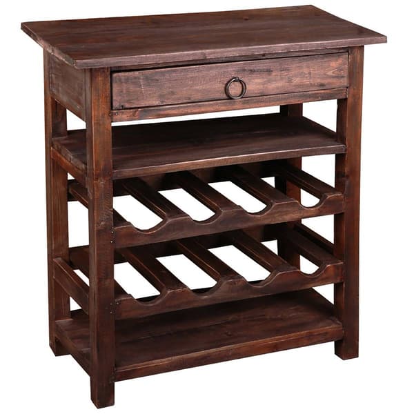 Besthom Shabby Chic Cottage Raftwood Console Table - image 