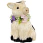 Northlight Seasonal Spotted Sitting Piglet Rustic Spring Figurine - image 4