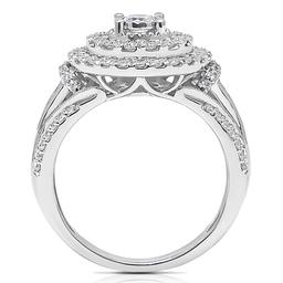 Diamond Classics™ White Gold 1ctw. Halo Bridal Ring
