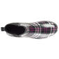 Womens Ella & Joy Chelsea Plaid Ankle Rainboots - image 4