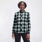 Petite Hasting & Smith Long Sleeve Point Collar Plaid Flannel - image 1