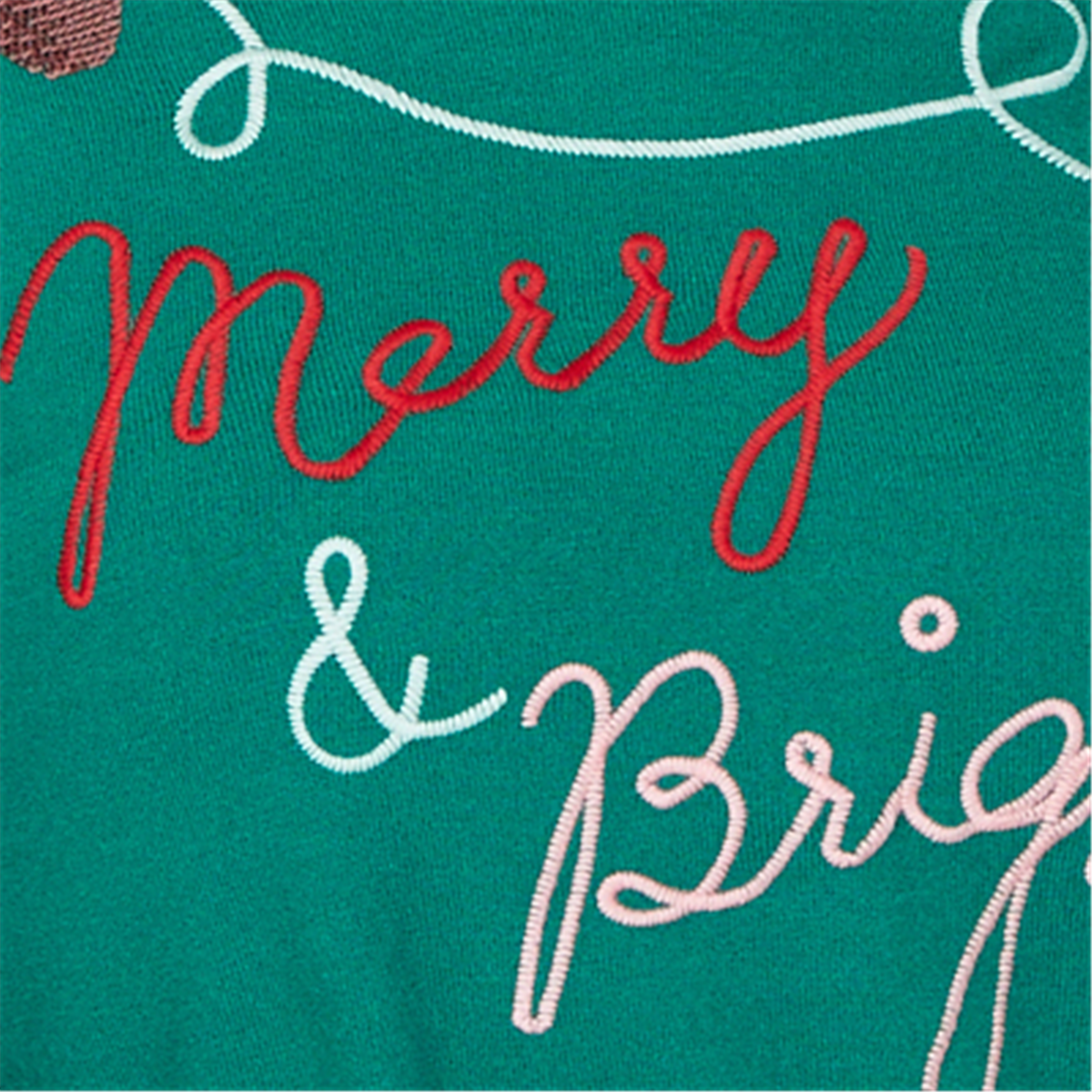 Petite Ruby Rd. Happy Holidays Merry & Bright Sweater