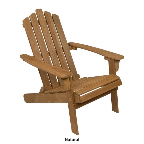 Northlight Seasonal 36in. Classic Folding Adirondack Chair