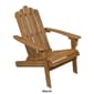 Northlight Seasonal 36in. Classic Folding Adirondack Chair - image 7