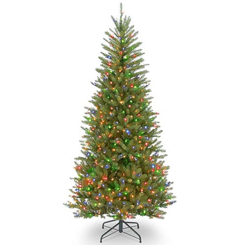 National Tree 7.5ft. Pre-Lit Multi-Colored Dunhill(R) Fir Tree - image 