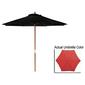 Northlight Seasonal 9ft. Patio Market Umbrella with Wood Pole - image 1