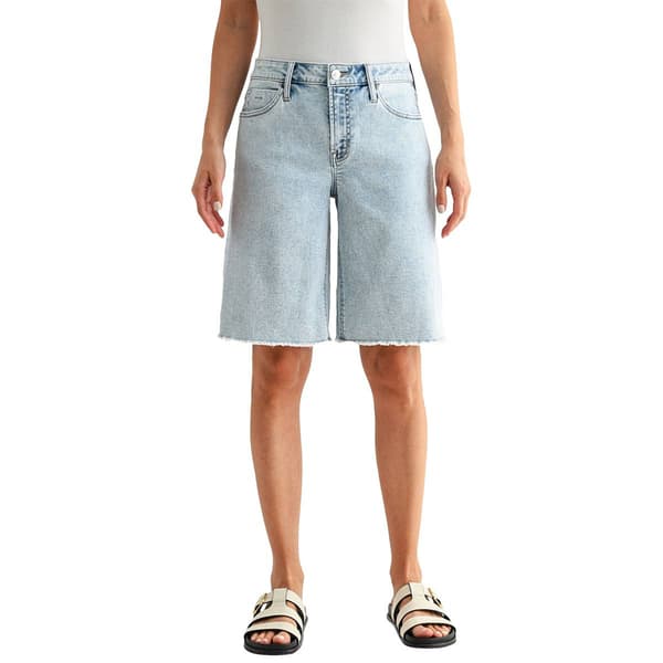Womens CITY BLUES Denim Bermuda Shorts