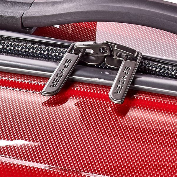 Spyder Rails Hardside 20in. Expandable Hardside Carry On - Red