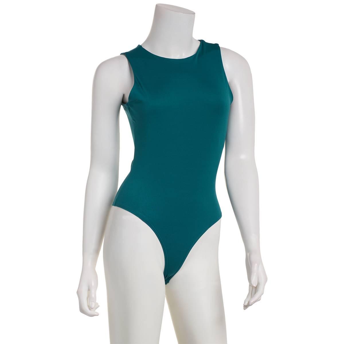 Juniors No Comment Jersey Knit Infinity Sculpt Bodysuit