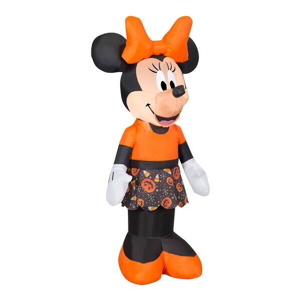 National Tree 42in. Inflatable Halloween Party Minnie Mouse - image 