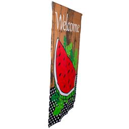 Northlight Seasonal Welcome Watermelon Slice Spring House Flag