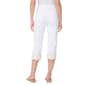 Womens Gloria Vanderbilt Amanda Capris w/Embroidery Scallop Hem - image 2