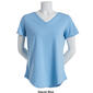 Womens Starting Point Short Sleeve V-Neck Tee - image 5