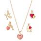 Napier Boxed Gold Tone Multi Interchangeable Pendant Necklace - image 1