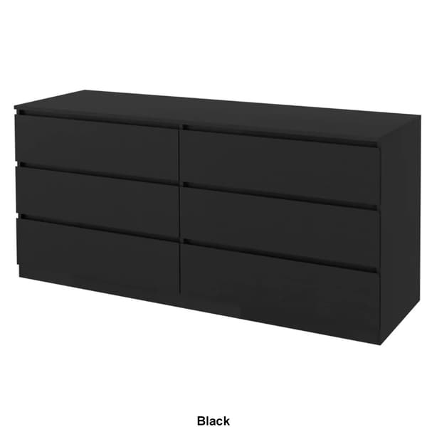 FM FURNITURE Seul 6-Drawer Double Dresser