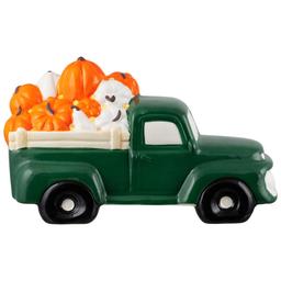 Northlight Seasonal 9.5in. LED Green Ceramic Truck Décor