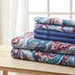Spirit Linen Home(tm) Traditional Bellagio Navy Medallion Sheet Set - image 1
